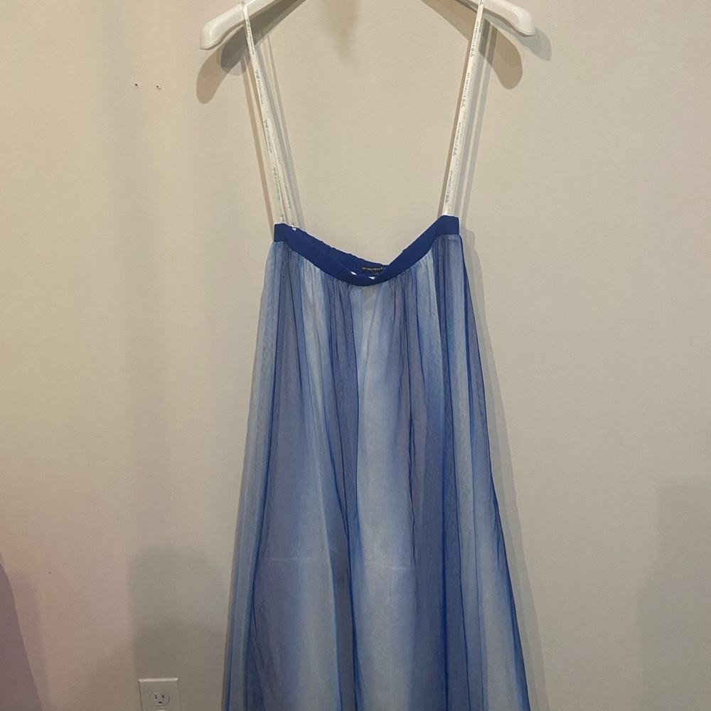 My Michelle Blue Midi Skirt